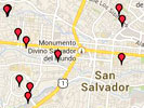 Mapa de San Salvador